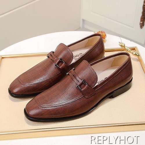 Ferragamo  2020 Mens Leather Loafer