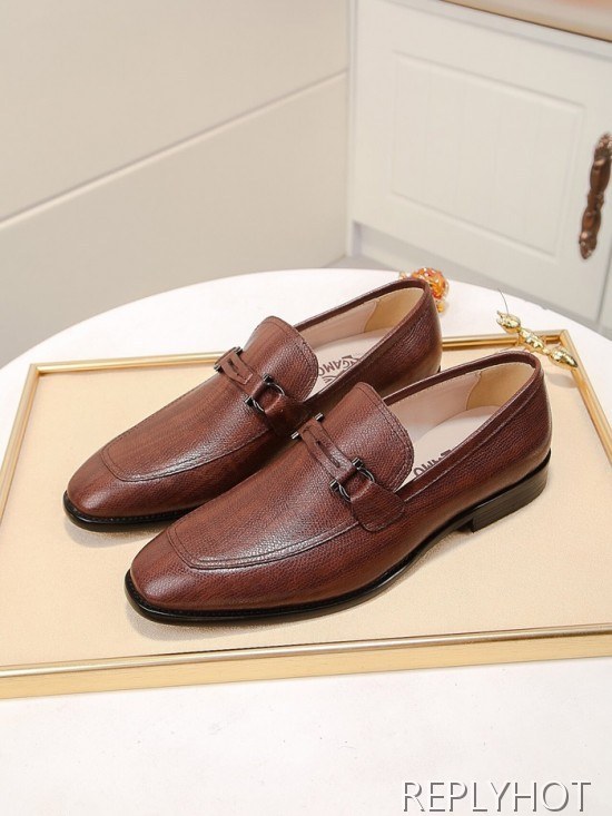 Ferragamo  2020 Mens Leather Loafer