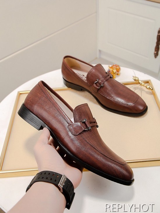 Ferragamo  2020 Mens Leather Loafer