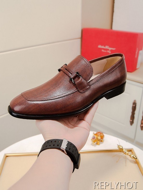 Ferragamo  2020 Mens Leather Loafer