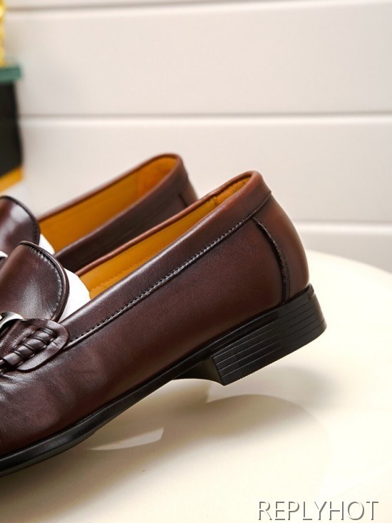 Gucci 2020 Mens Leather Loafer