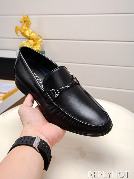 Gucci 2020 Mens Leather Loafer