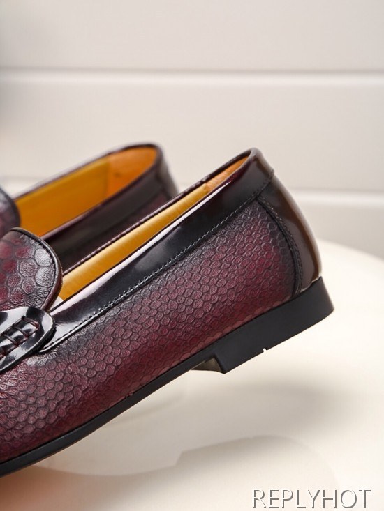 Gucci 2020 Mens Leather Loafer