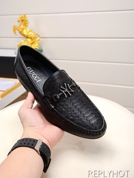Gucci 2020 Mens Leather Loafer