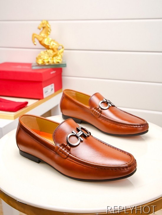 Ferragamo  2020 Mens Leather Loafer