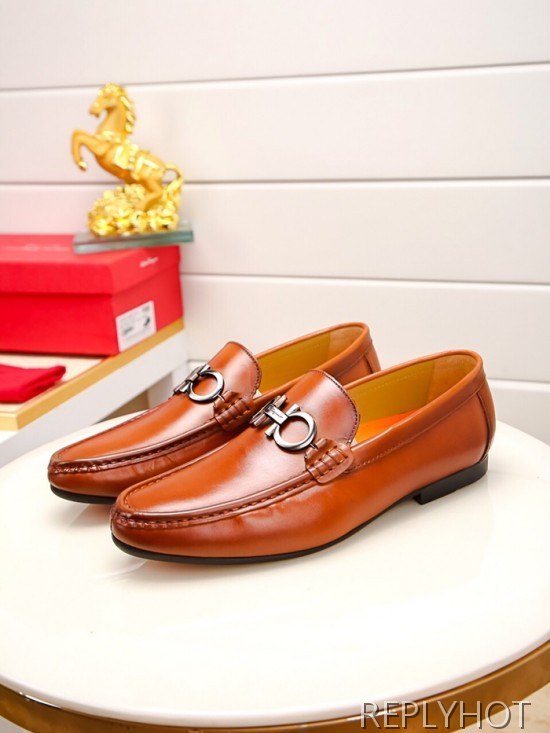 Ferragamo  2020 Mens Leather Loafer