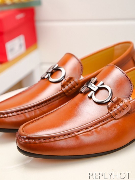 Ferragamo  2020 Mens Leather Loafer