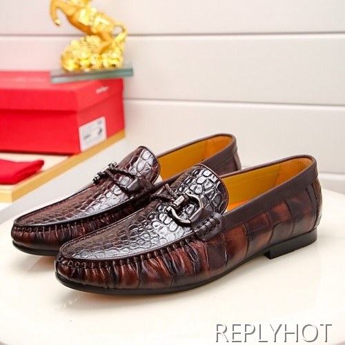 Ferragamo  2020 Mens Leather Loafer