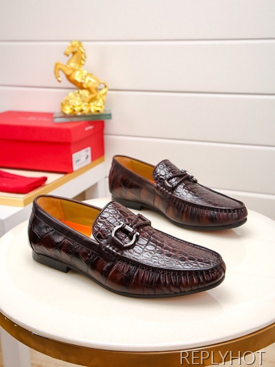 Ferragamo  2020 Mens Leather Loafer