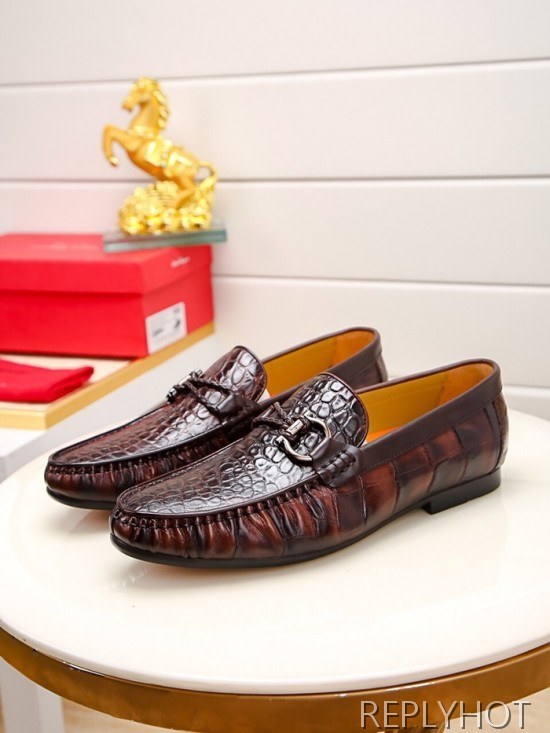 Ferragamo  2020 Mens Leather Loafer