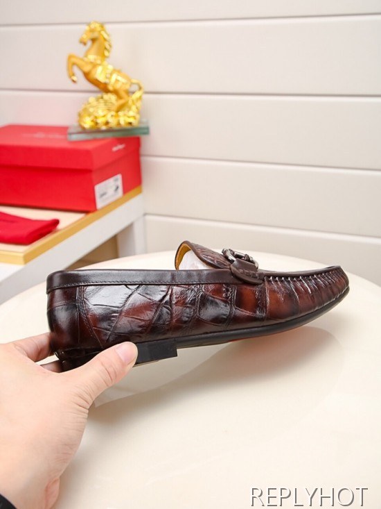 Ferragamo  2020 Mens Leather Loafer