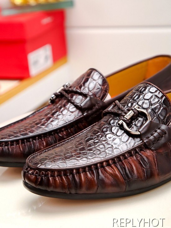 Ferragamo  2020 Mens Leather Loafer