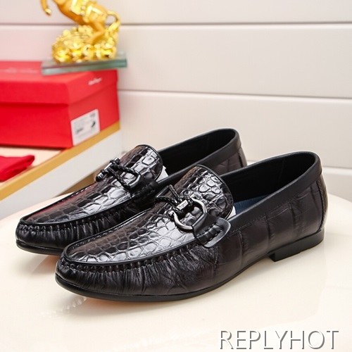 Ferragamo  2020 Mens Leather Loafer