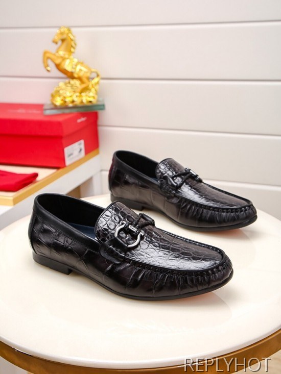 Ferragamo  2020 Mens Leather Loafer