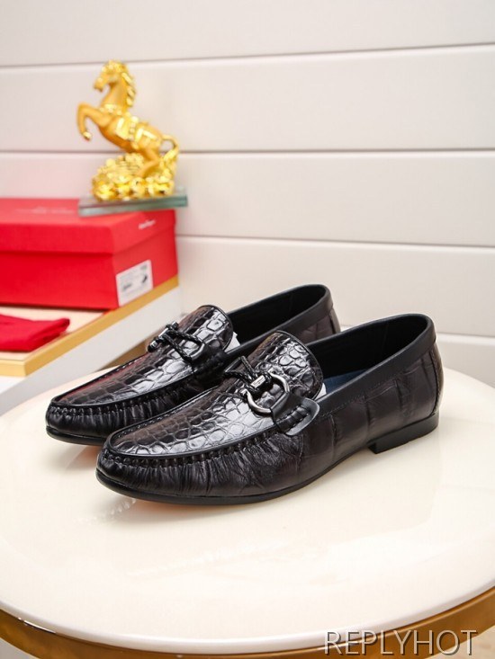 Ferragamo  2020 Mens Leather Loafer