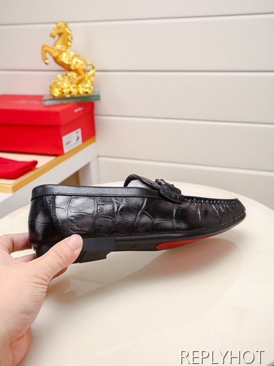 Ferragamo  2020 Mens Leather Loafer