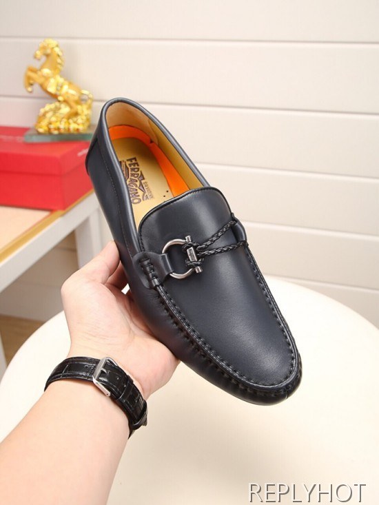 Ferragamo  2020 Mens Leather Loafer