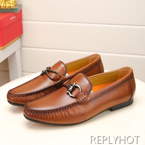 Ferragamo  2020 Mens Leather Loafer