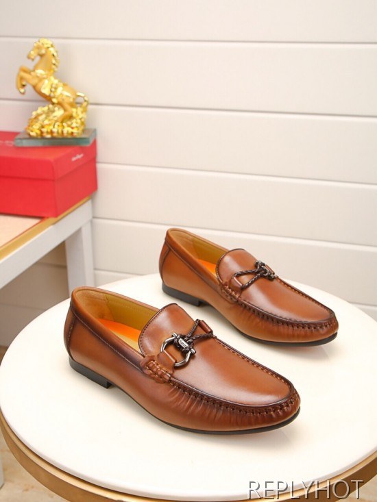Ferragamo  2020 Mens Leather Loafer