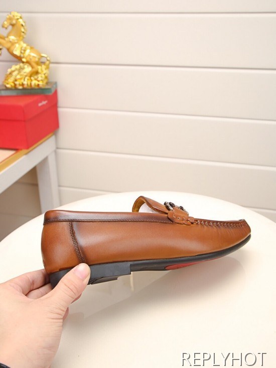 Ferragamo  2020 Mens Leather Loafer