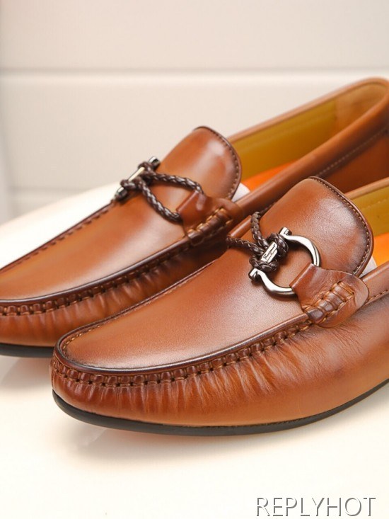 Ferragamo  2020 Mens Leather Loafer