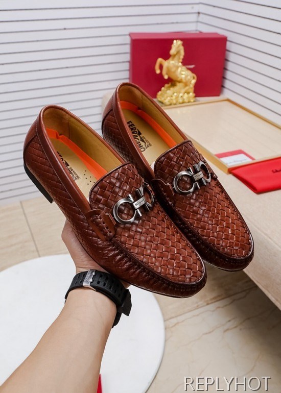 Ferragamo  2020 Mens Leather Loafer