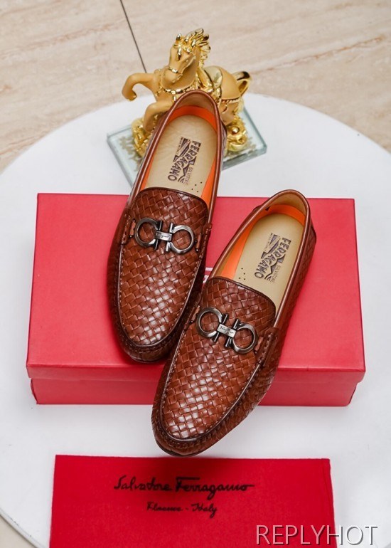 Ferragamo  2020 Mens Leather Loafer
