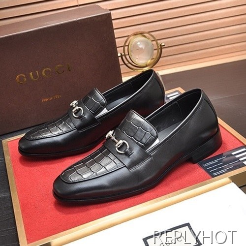 Gucci 2020 Mens Leather Loafer