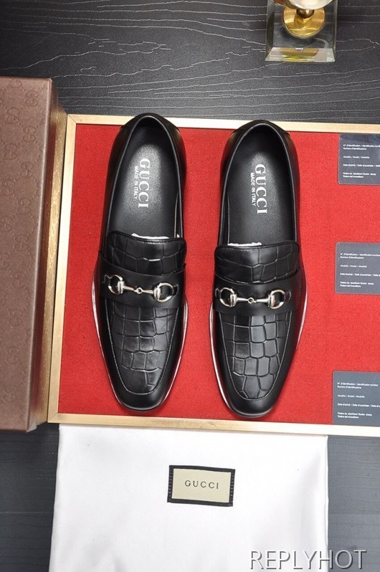 Gucci 2020 Mens Leather Loafer