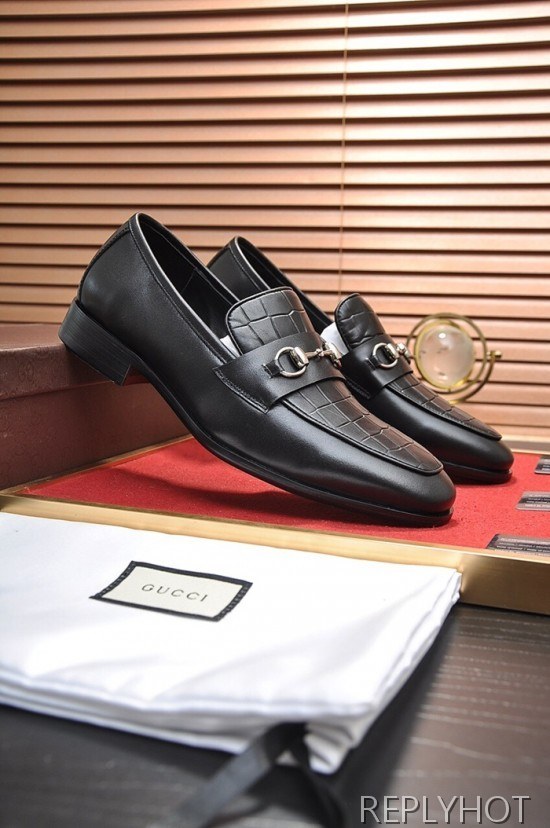 Gucci 2020 Mens Leather Loafer