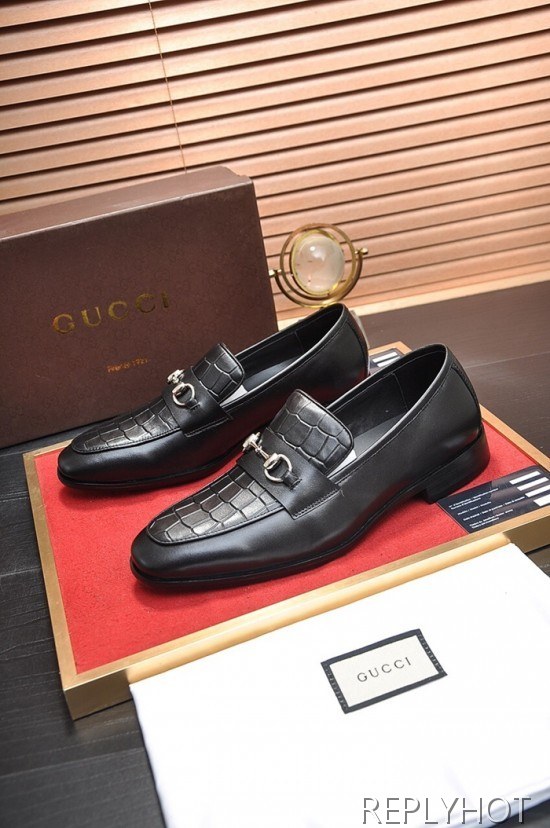 Gucci 2020 Mens Leather Loafer