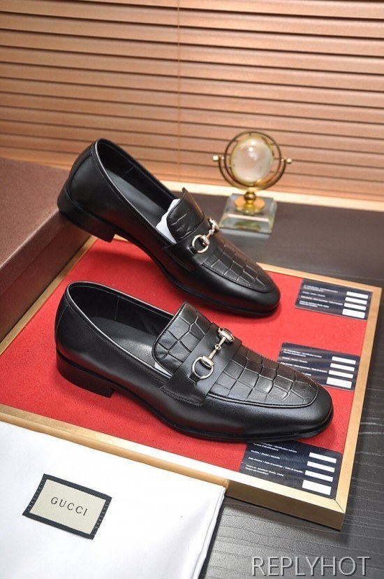 Gucci 2020 Mens Leather Loafer