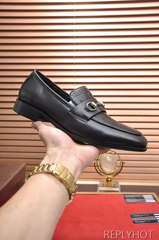 Gucci 2020 Mens Leather Loafer