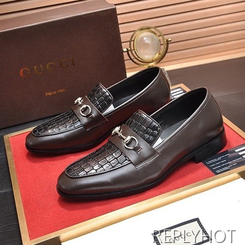 Gucci 2020 Mens Leather Loafer