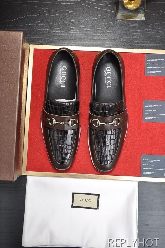 Gucci 2020 Mens Leather Loafer