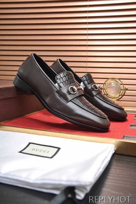 Gucci 2020 Mens Leather Loafer
