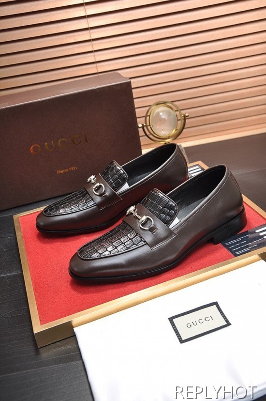 Gucci 2020 Mens Leather Loafer