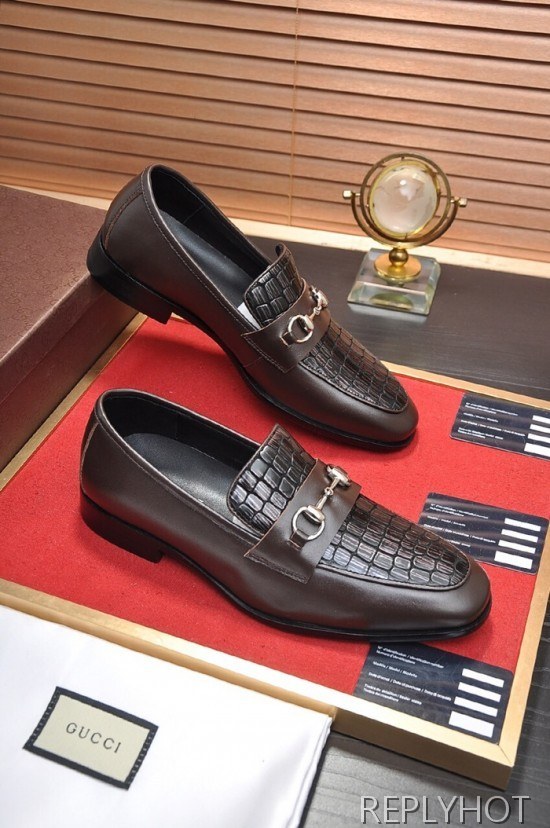 Gucci 2020 Mens Leather Loafer