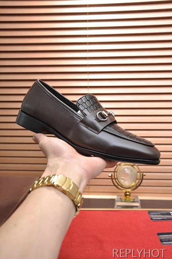 Gucci 2020 Mens Leather Loafer