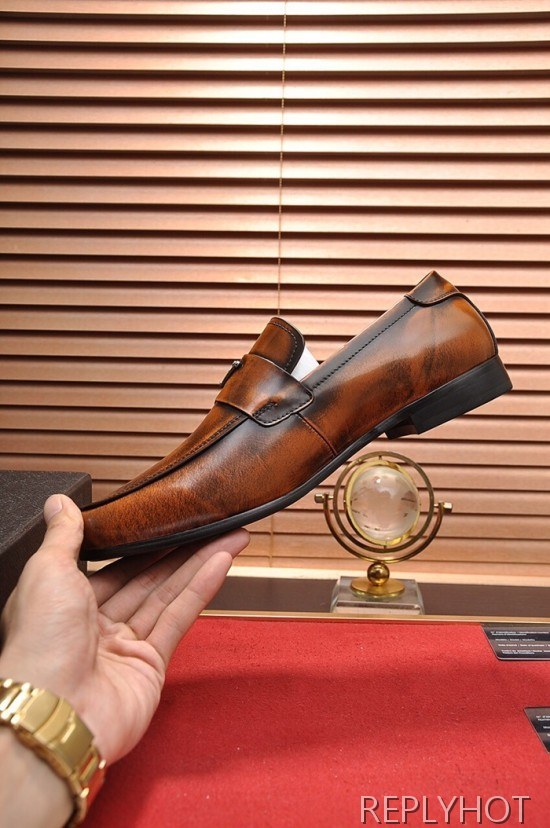Prada 2020 Mens Leather Loafer