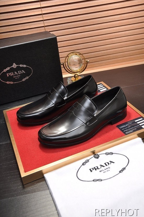 Prada 2020 Mens Leather Loafer