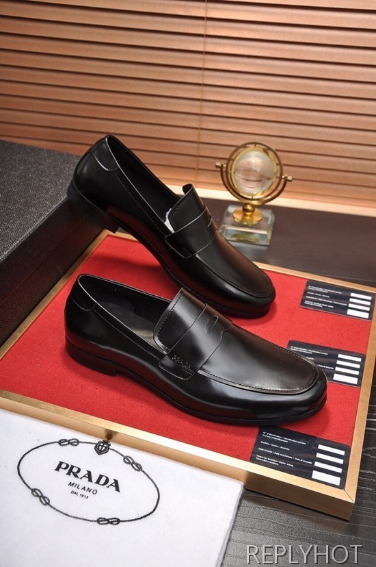 Prada 2020 Mens Leather Loafer
