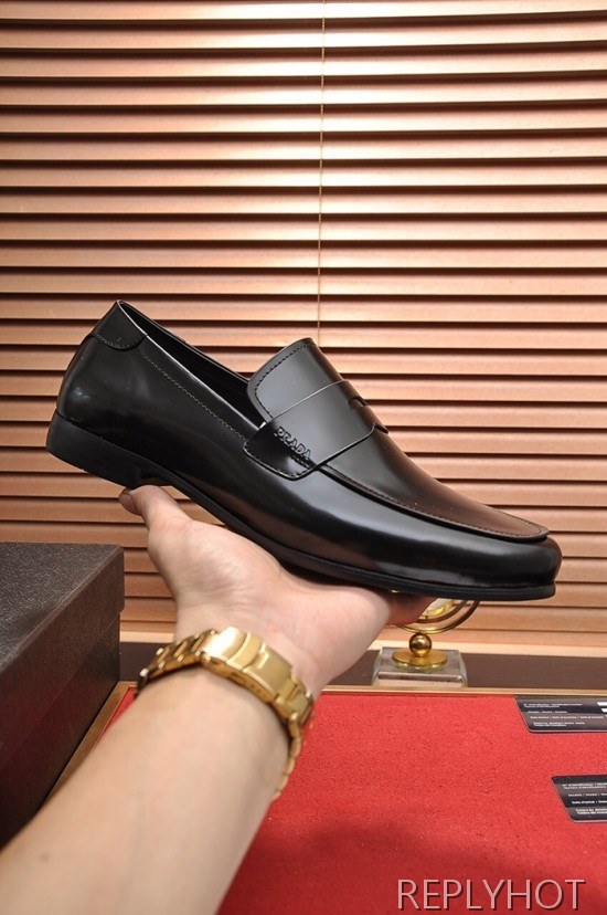 Prada 2020 Mens Leather Loafer