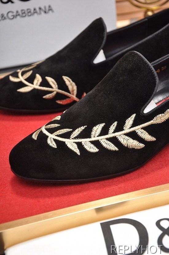 Dolce&Gabbana 2020 Mens Leather Loafer