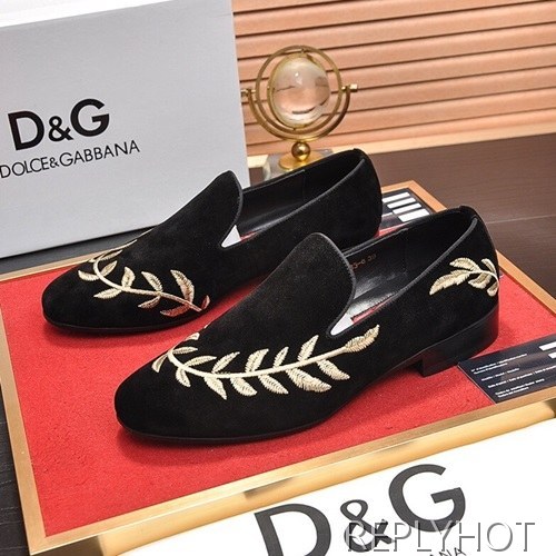 Dolce&Gabbana 2020 Mens Leather Loafer