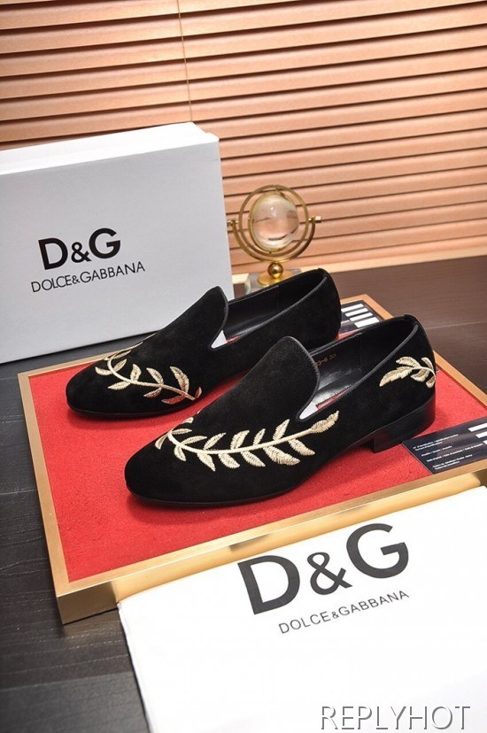 Dolce&Gabbana 2020 Mens Leather Loafer