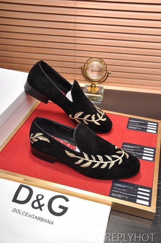 Dolce&Gabbana 2020 Mens Leather Loafer