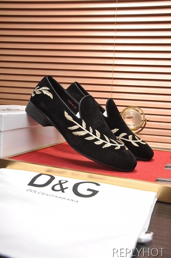 Dolce&Gabbana 2020 Mens Leather Loafer