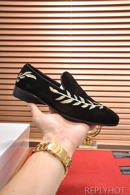 Dolce&Gabbana 2020 Mens Leather Loafer