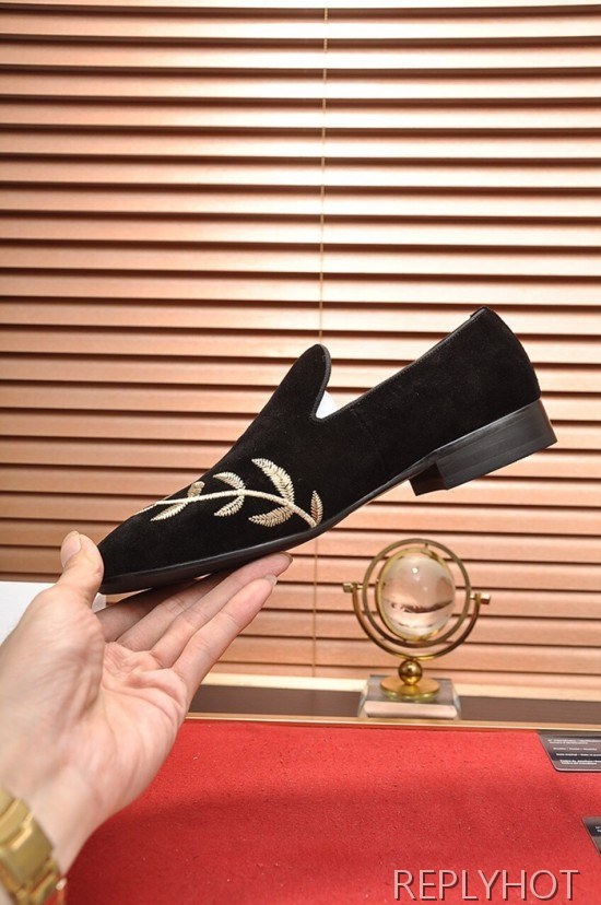 Dolce&Gabbana 2020 Mens Leather Loafer